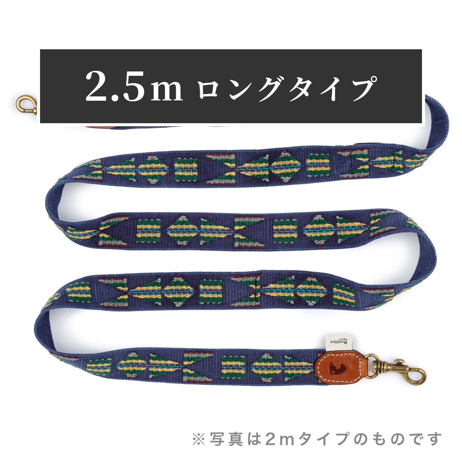 Buddys　Etna  アジャスタブルリード（2.5mロングタイプ）/Blue