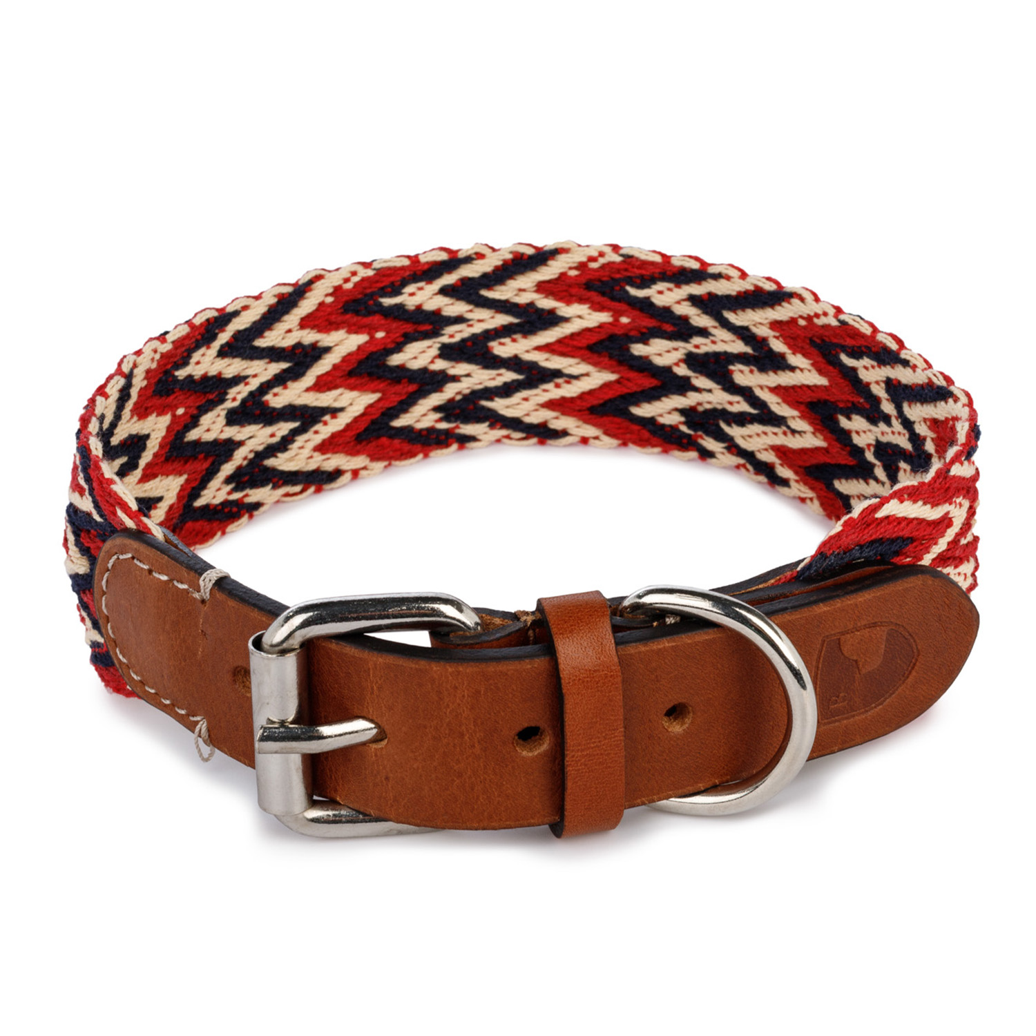 Buddys　Peruvian 首輪 Red_1