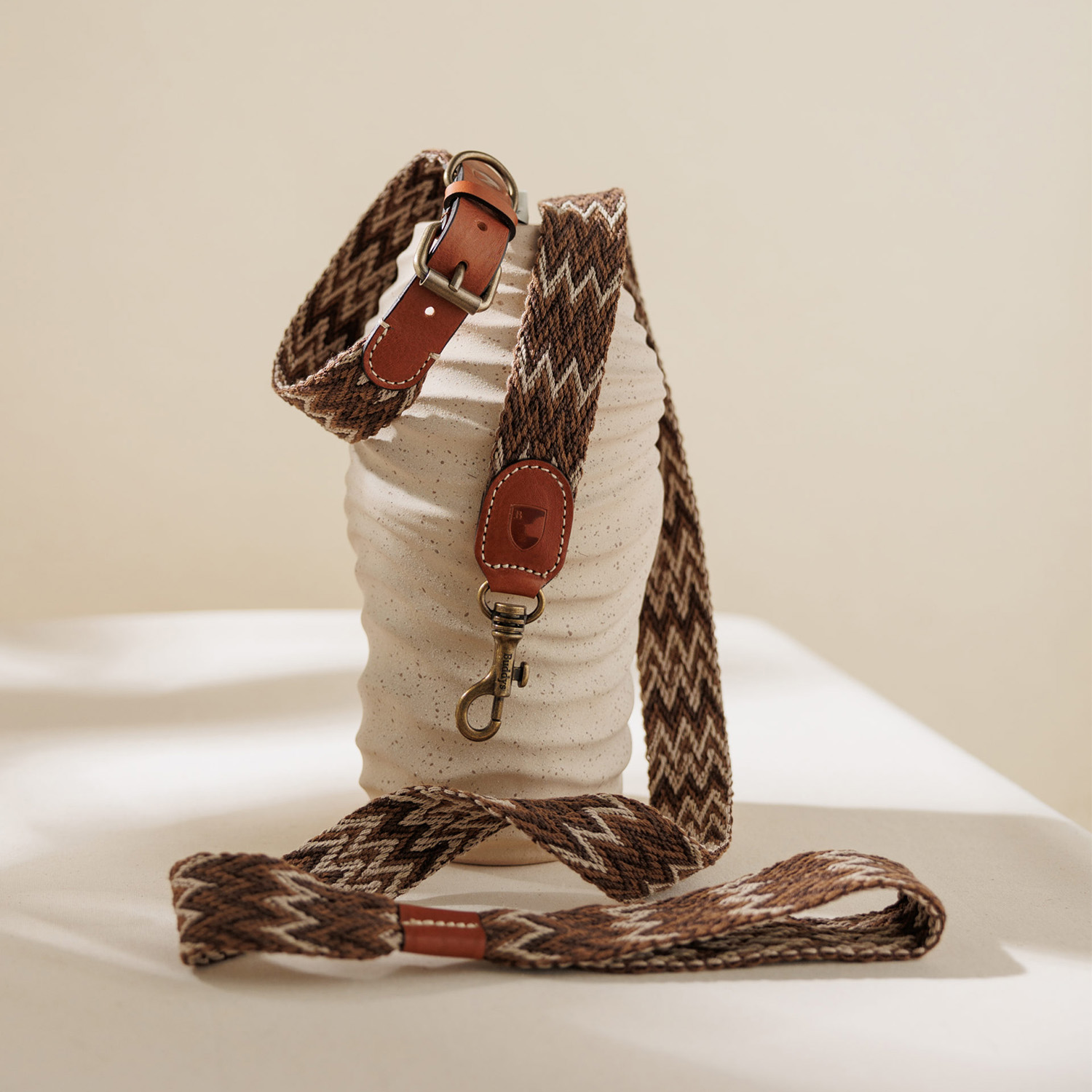 Buddys　Peruvian 首輪 Brown_3