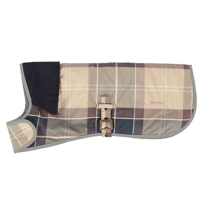 Barbour　タータンドッグコート_3