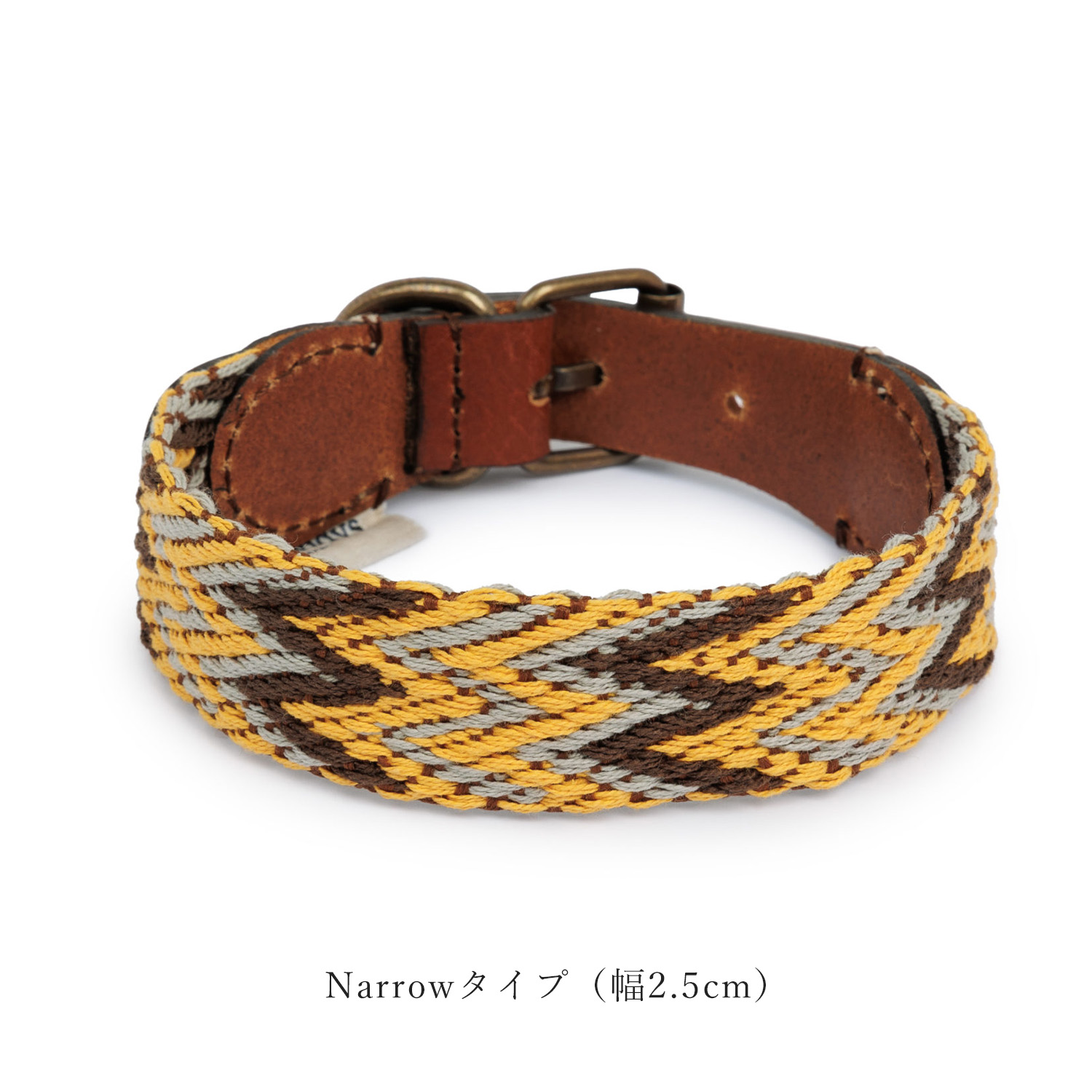 Buddys　Peruvian 首輪 Yellow_3