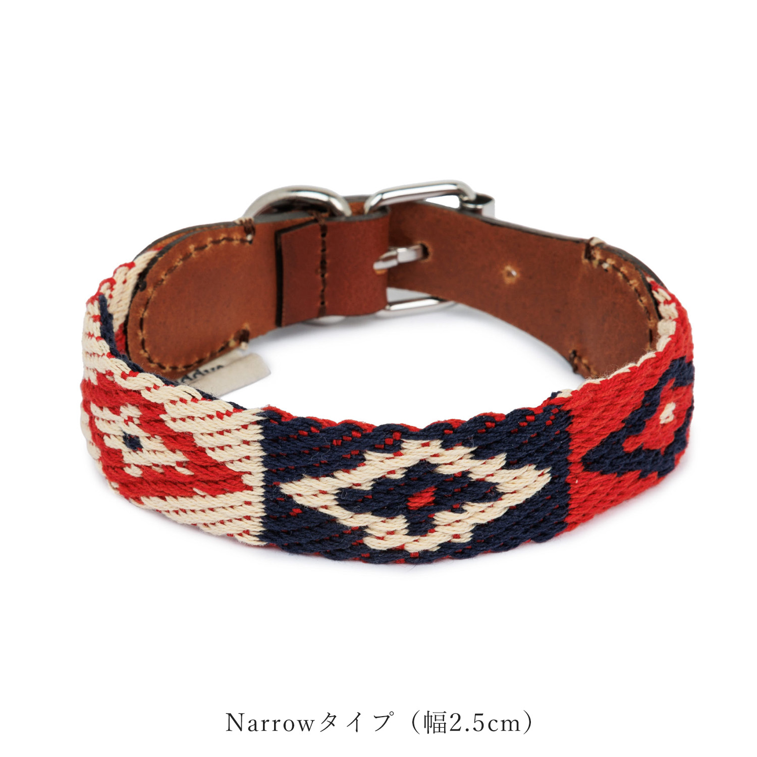 Buddys　Indian 首輪 Red_3