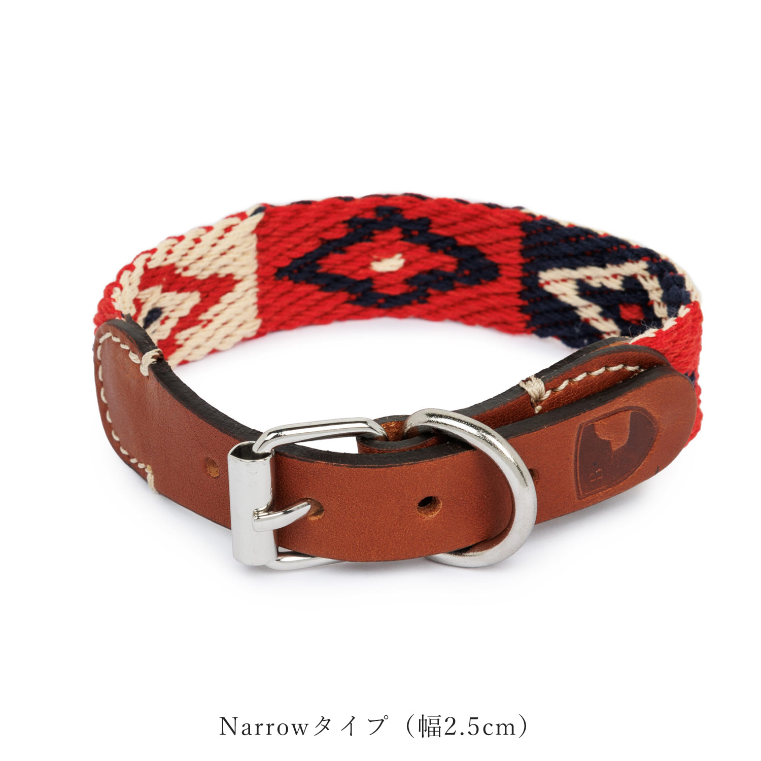Buddys　Indian 首輪 Red_4