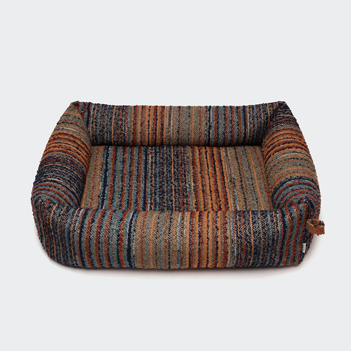 Cloud7　Sleepy Deluxe ベッド Stripes Blue-Red_1