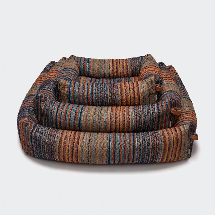 Cloud7　Sleepy Deluxe ベッド Stripes Blue-Red