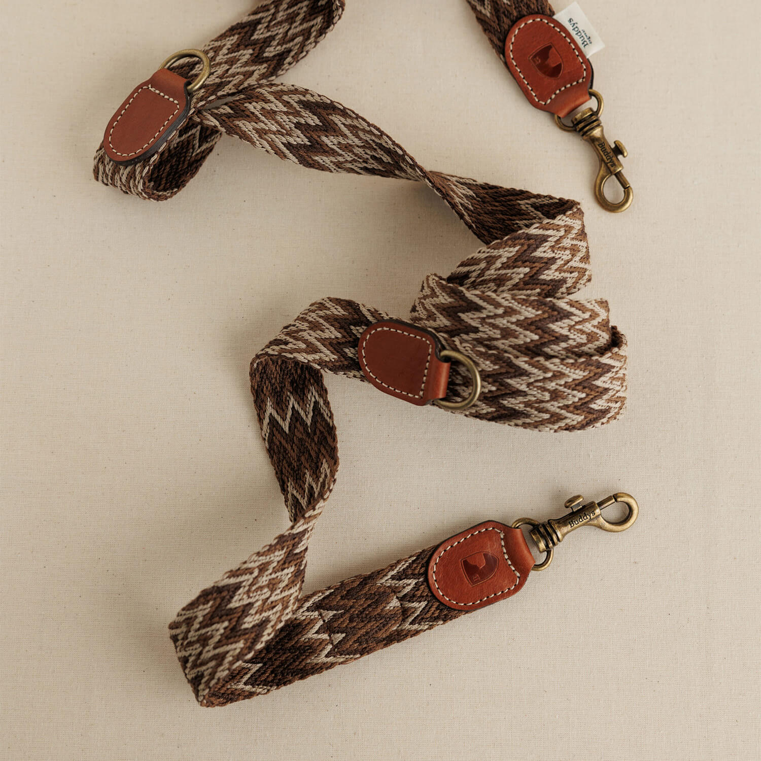 【予約販売】Buddys Peruvian アジャスタブルリード(2.5mロングタイプ)/Brown_1