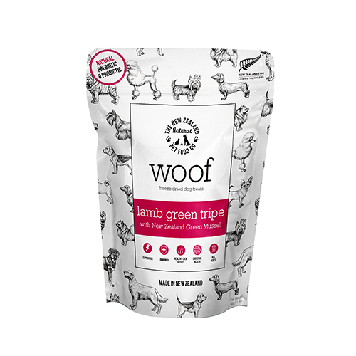 【20%OFF】WOOF ワフ ラムグリーントライプ with 緑イ貝 40g