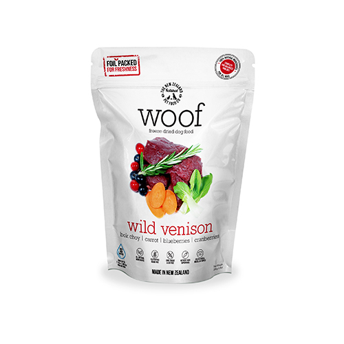 【20%OFF】WOOF ワフ フリーズドライドッグフード ワイルドベニソン 50g_0