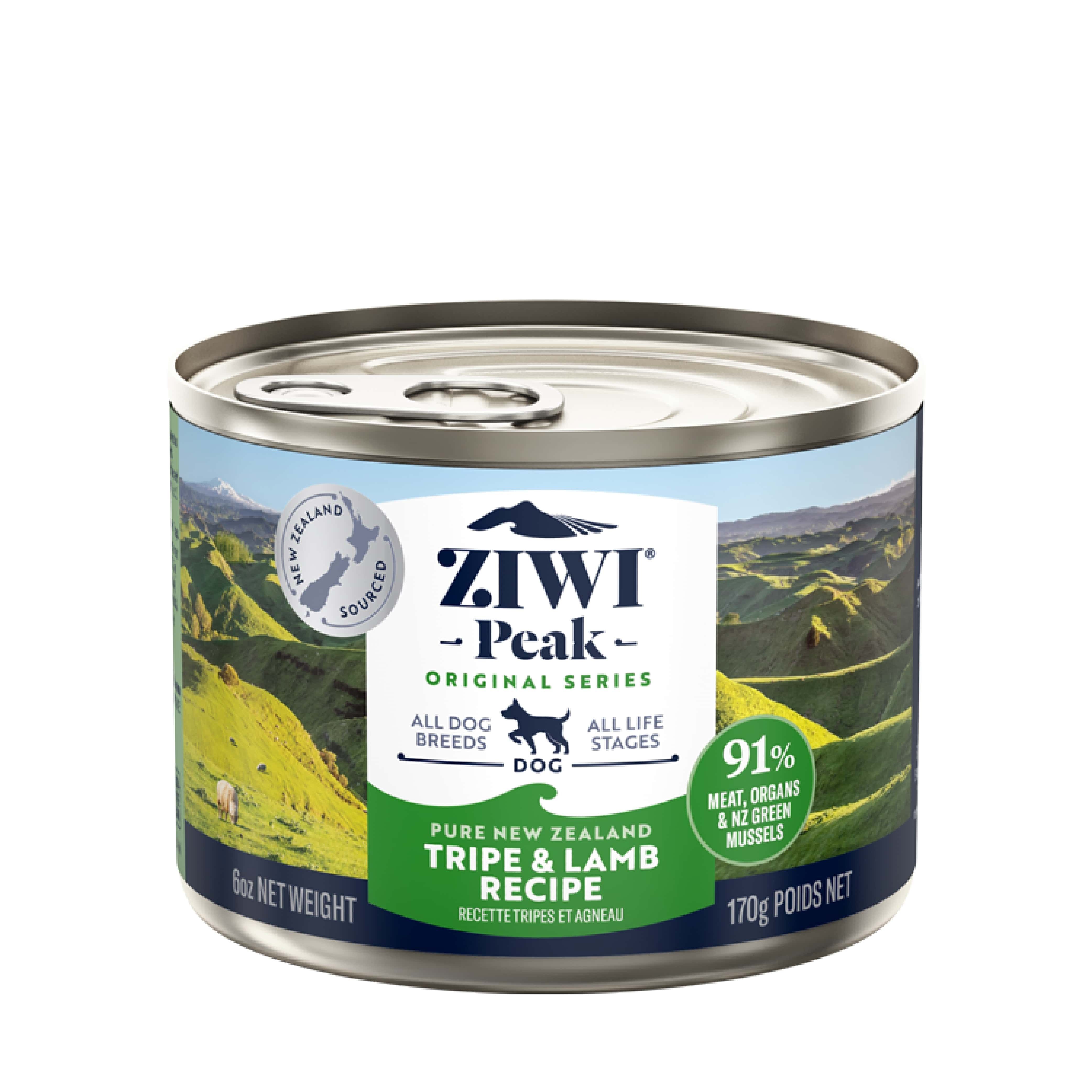 ZIWI Peak ドッグ缶 トライプ&ラム