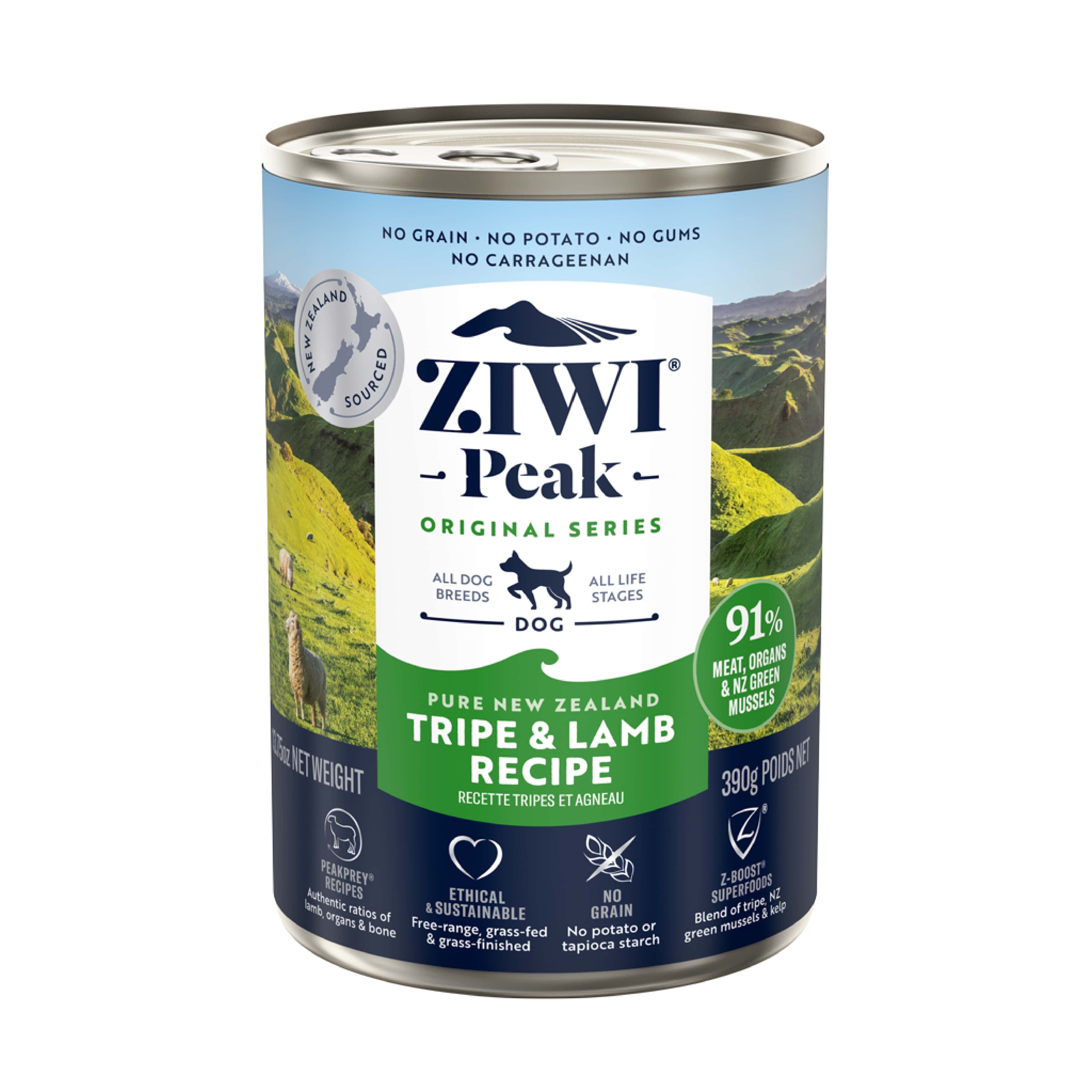 ZIWI Peak ドッグ缶 トライプ&ラム_1