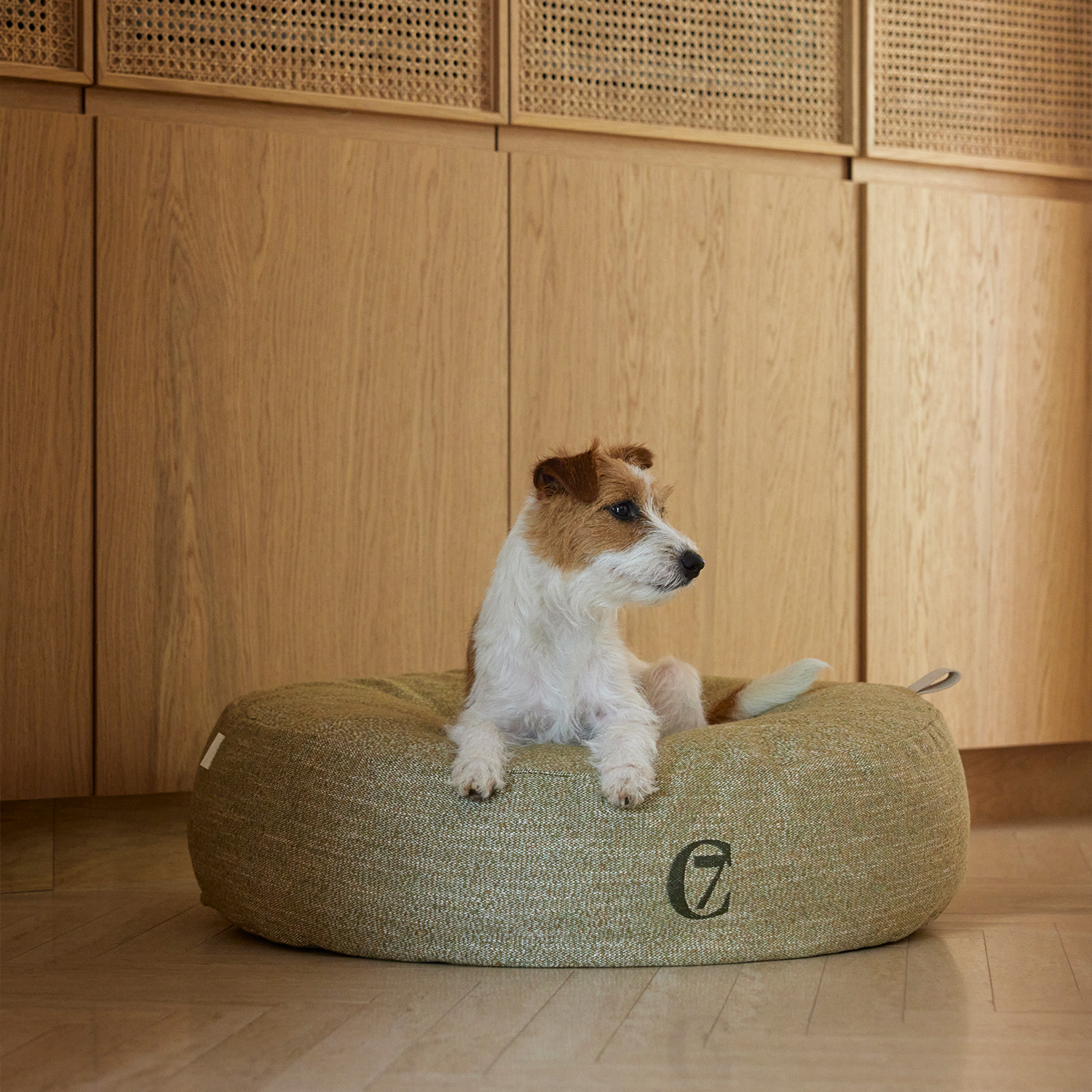 【20%OFF】Cloud7 Pouf Tweed Melange ベッド Greenish_4