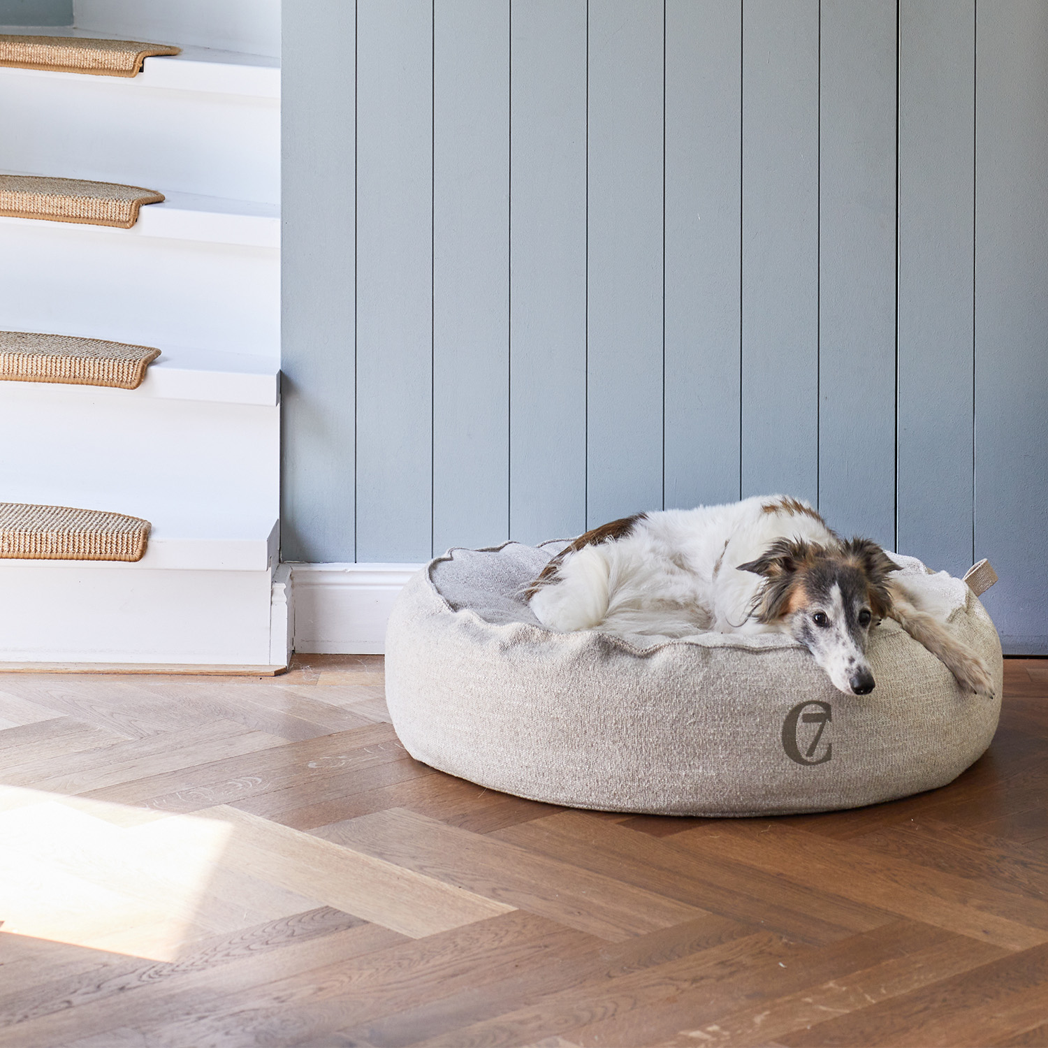 【20%OFF】Cloud7 Pouf Tweed Melange ベッド Cream_3